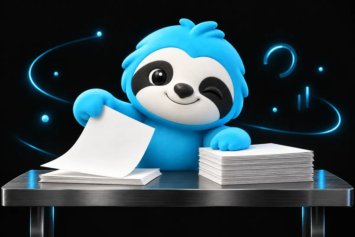Optimisation SEO : paresseux qui range ses pages une par une sur une étagère